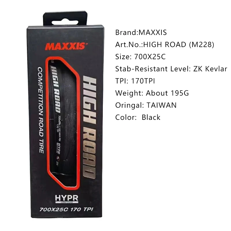 MAXXIS High Road (M228) Folding Outer Tire 700 * 25C 28C