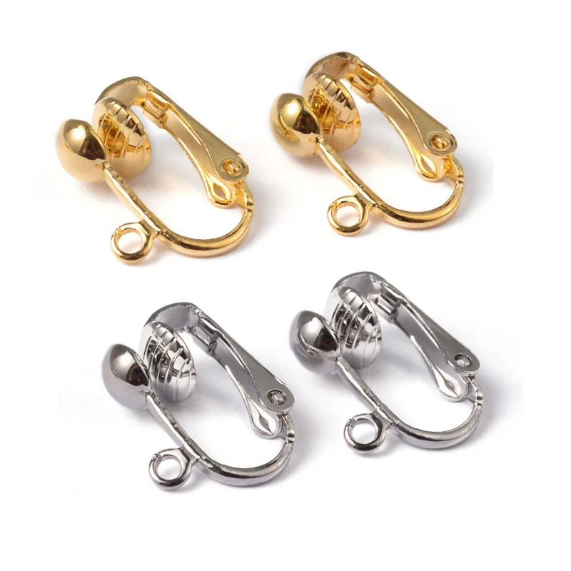 5Pairs Clip-on Earring Converter with Easy Open Loop for DIY Earring and Turn Any Studs Or Pierced into Clip on HK189