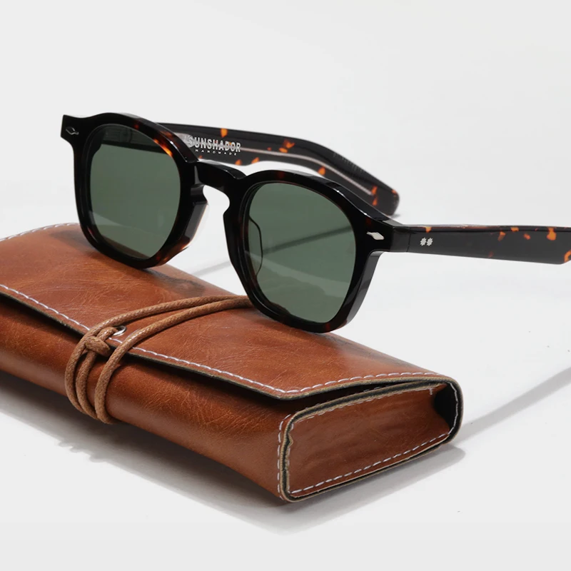 sunshador Runde Sonnenbrille Schildpatt 5