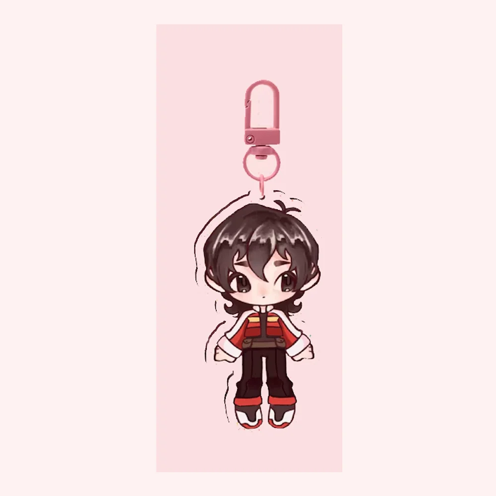 for Voltron Legendary Defender Anime Peripheral Lance Keith Acrylic Keychain Q Version Backpack Accessories Fans Festival Gift