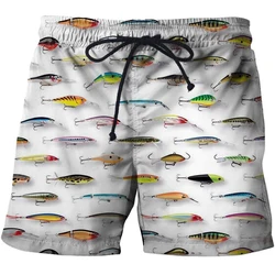 Pantalones cortos de baño para hombre, bañador de Animal Fish 3d, tabla de surf, pantalones cortos de playa para niño