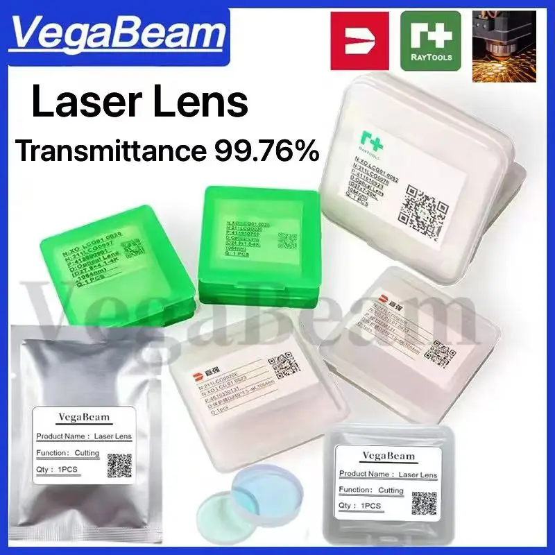 

Raytools Origina laser Protective Windows Lens 27.9x4.1mm 24.9x1.5mm 37x7mm 15/20KW For Raytools laser cutting protective Lens