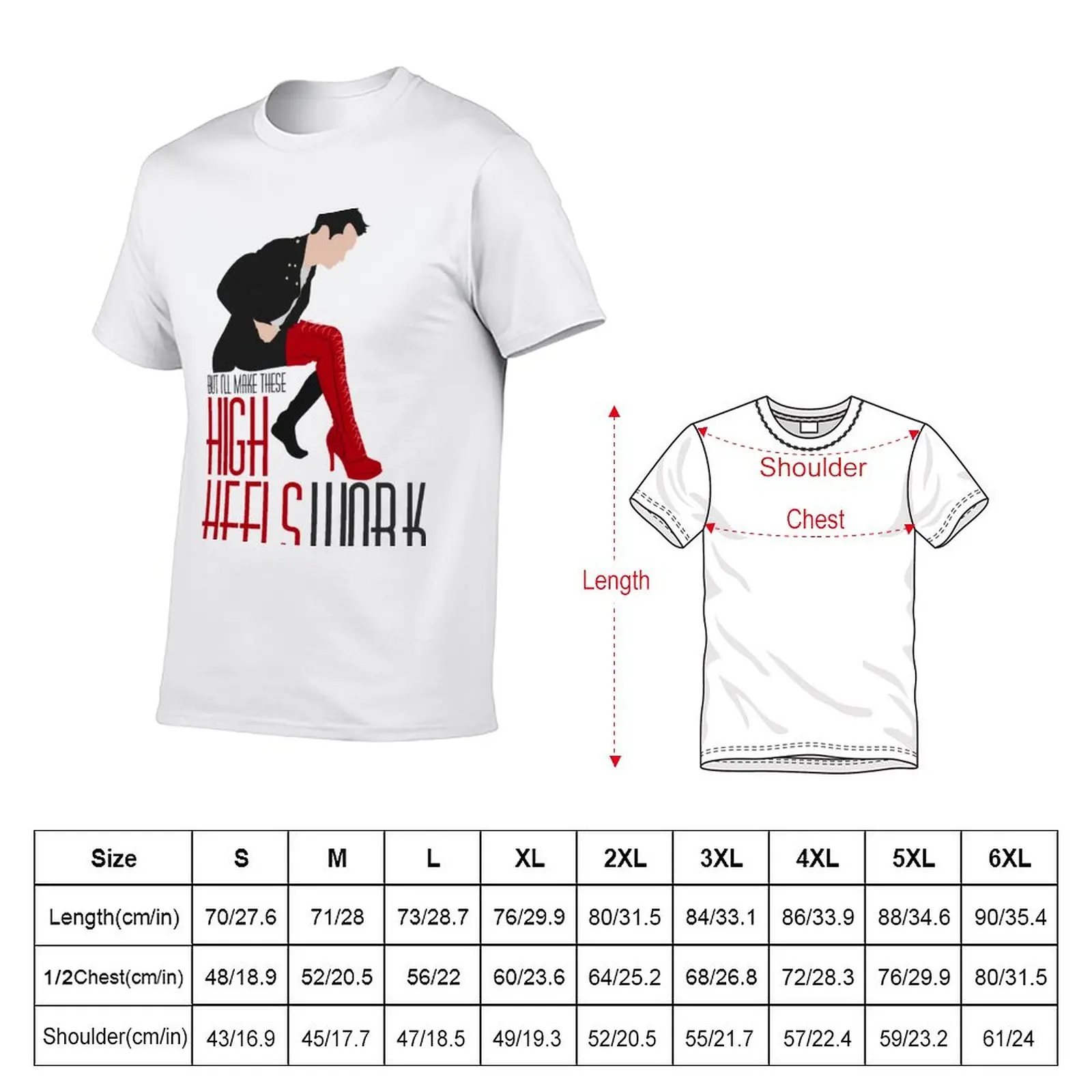 New Make These High Heels Work T-Shirt blondie t shirt oversized t shirt heavy weight t shirts for men