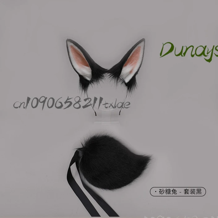 IKKE: آلهة النصر تأثيري الأسد القلب كوس فروي الوردي الوحش الأذن والذيل أفخم مجموعة الصيف Kawaii هالوين تأثيري