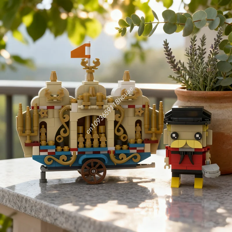 

406 шт. MOC голландский бочонок, орган, включая модель Brickheadz, строительные игрушечные блоки, сборка, сделай сам, рождественский подарок, образование, день рождения для детей