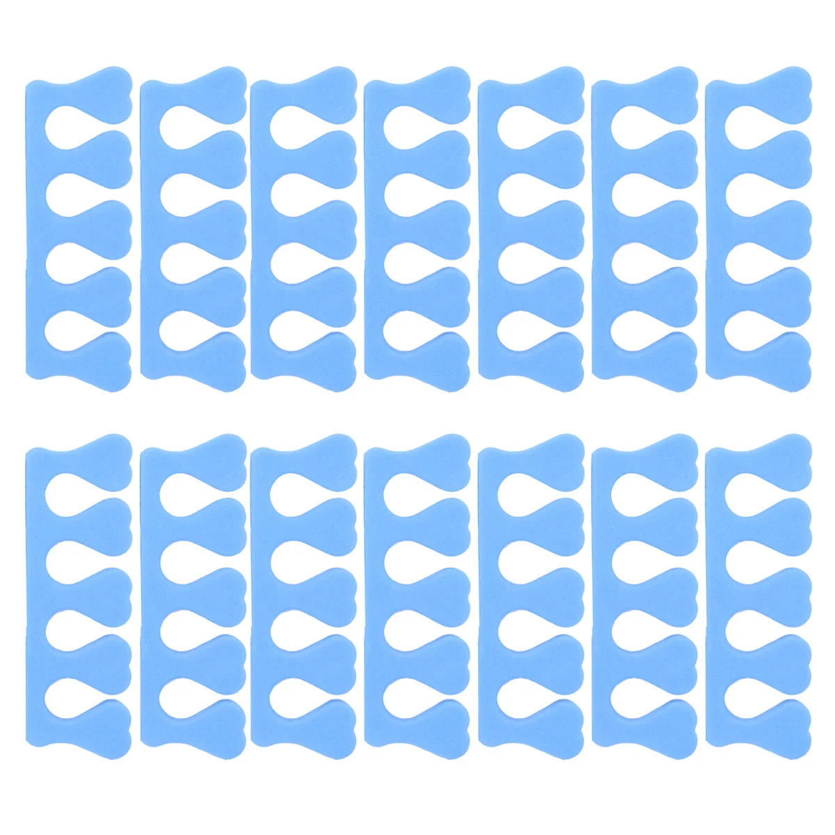 20 paires de séparateurs d'orteils pour pédicure, entretoises d'ongles en mousse, accessoire d'art des ongles, doux et confortable, séparateurs d'orteils pour pédicure