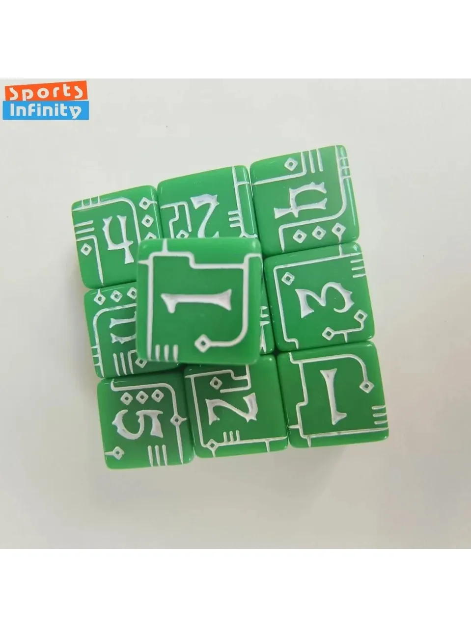 10 pièces/ensemble nouveau modèle de Style mécanique D6 dés 6 côtés numéro dés pour RPG COC Cthulhu jeu de société divertissement jeu de dés mdn