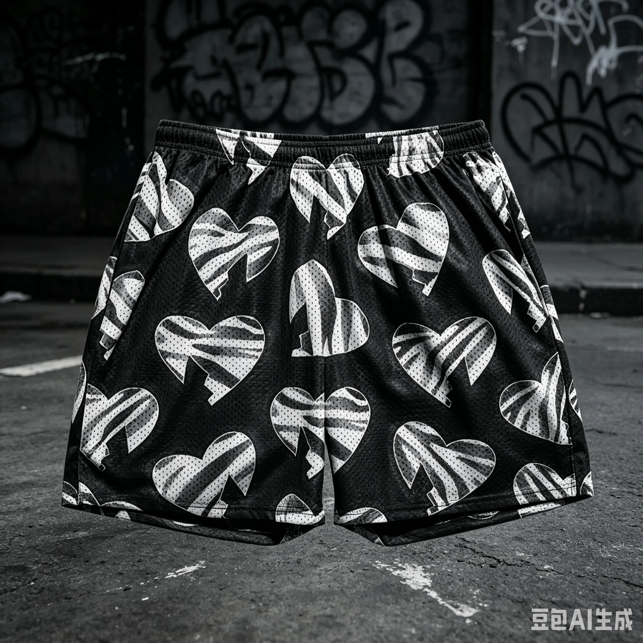 New 2026 Men's Retro Basketball Mesh Shorts Y2K Oversized Quick Drying Shorts Suitable for Daily And