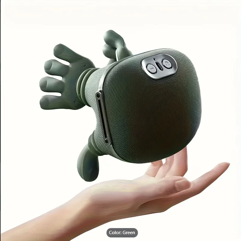 

8-Claw Deep Tissue Massager: Shiatsu Neck/Shoulder Relief with Heat, 5D Kneading & USB Rechargeable, Ergonomic Gift for Parents​