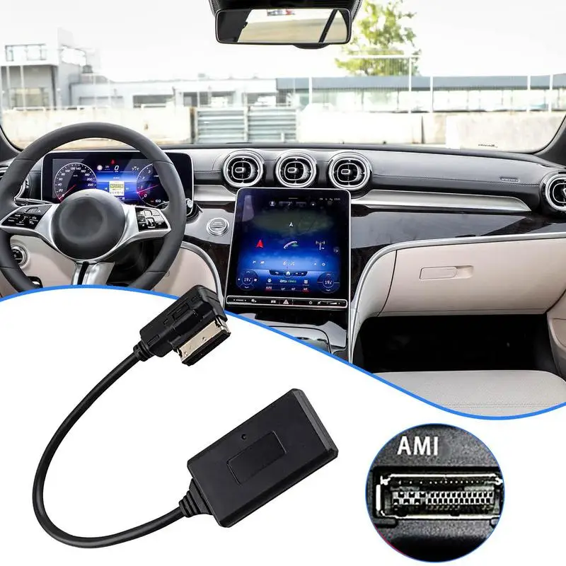 Car Wireless Wireless Module Audio Transmission Music Adapter MMI AMI Socket Connector Car Universal Wireless Bluetooth music view 3