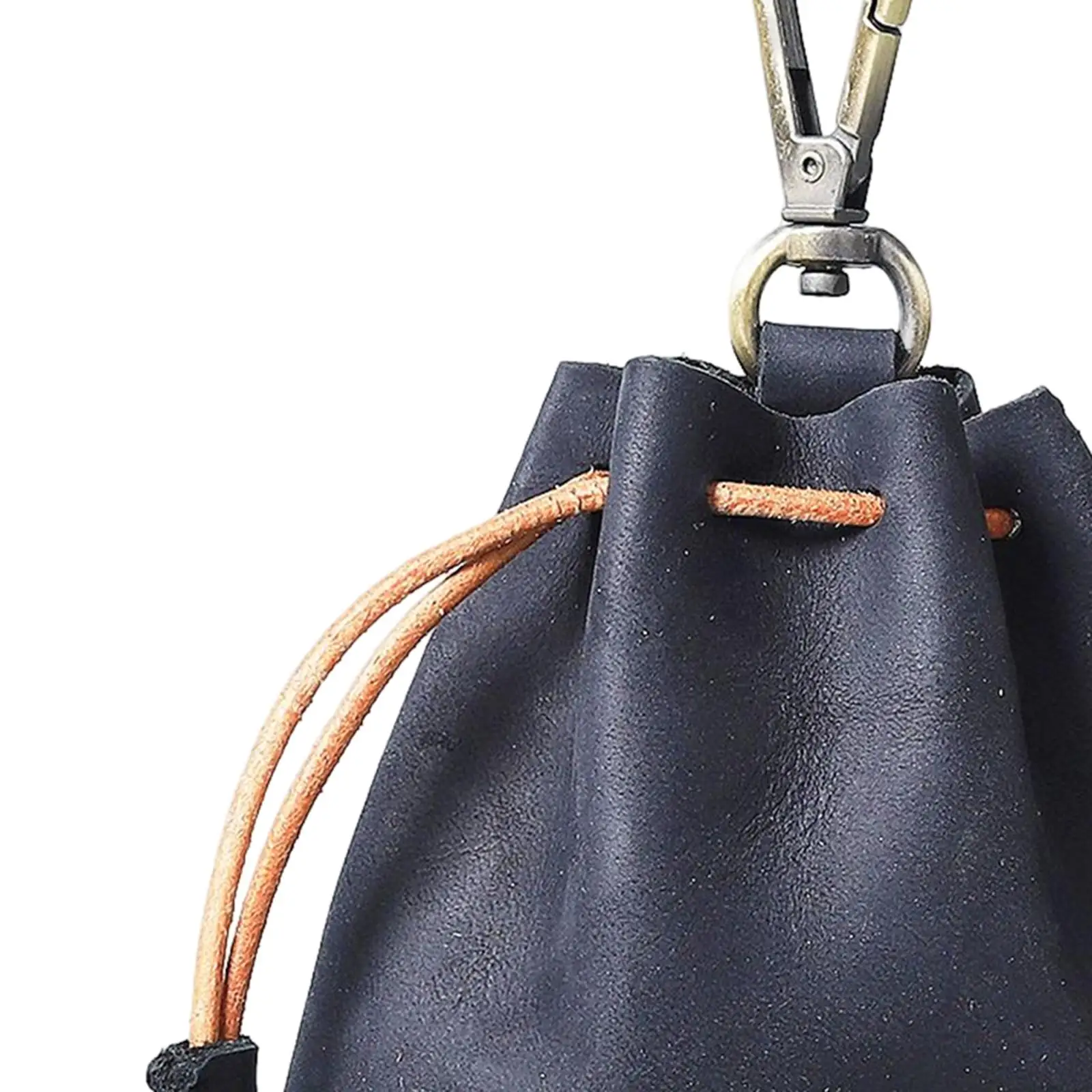 Portmonetka ze sznurkiem ze skóry PU, akcesorium do kostiumu, dla kobiet i mężczyzn