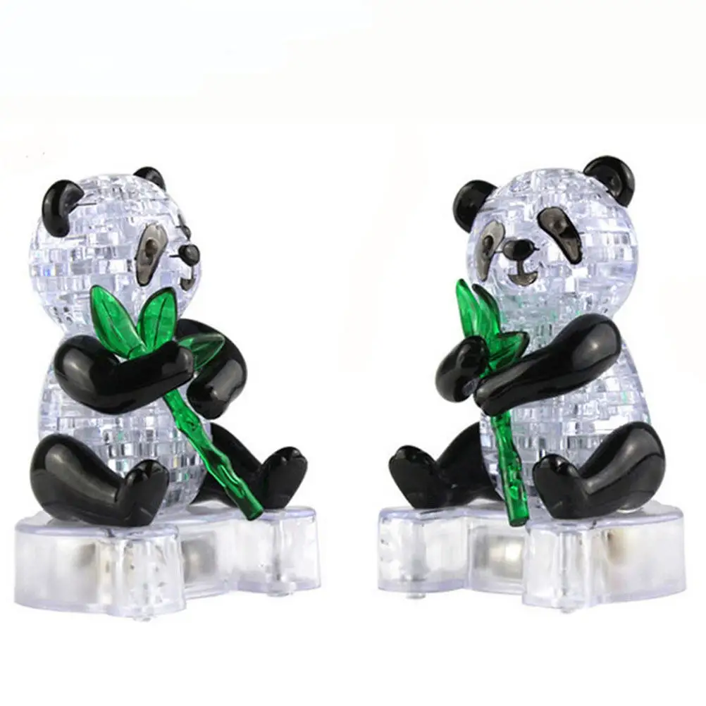 

3D-головоломка-светильник для рабочего стола (1 шт.) – развивающая логическое мышление и познавательные способности детей, 3D-панда