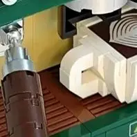 

Ретро кофемашина, строительный блок, головоломка, детский кирпич, украшение для дома, настольные игрушки для детей и взрослых, рождественские подарки