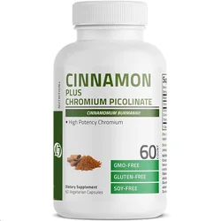 Chromium Picolinate Supplement, Efficient Chromium, Non GMO, 60 Vegetarian Capsules