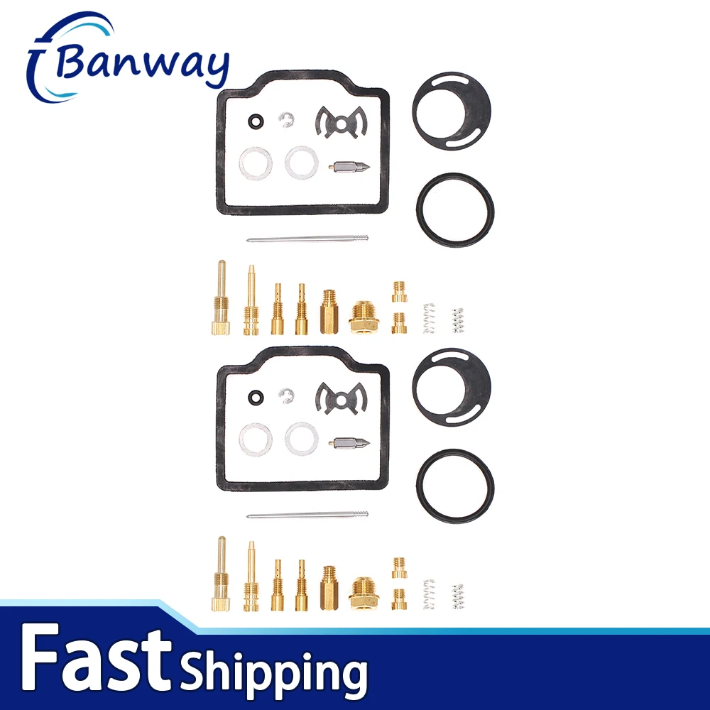 2x For Honda CB160 Sport CL160 Scrambler 1965-1969 Carburetor Repair Kit Carb Rebuild Set Gasket Jets