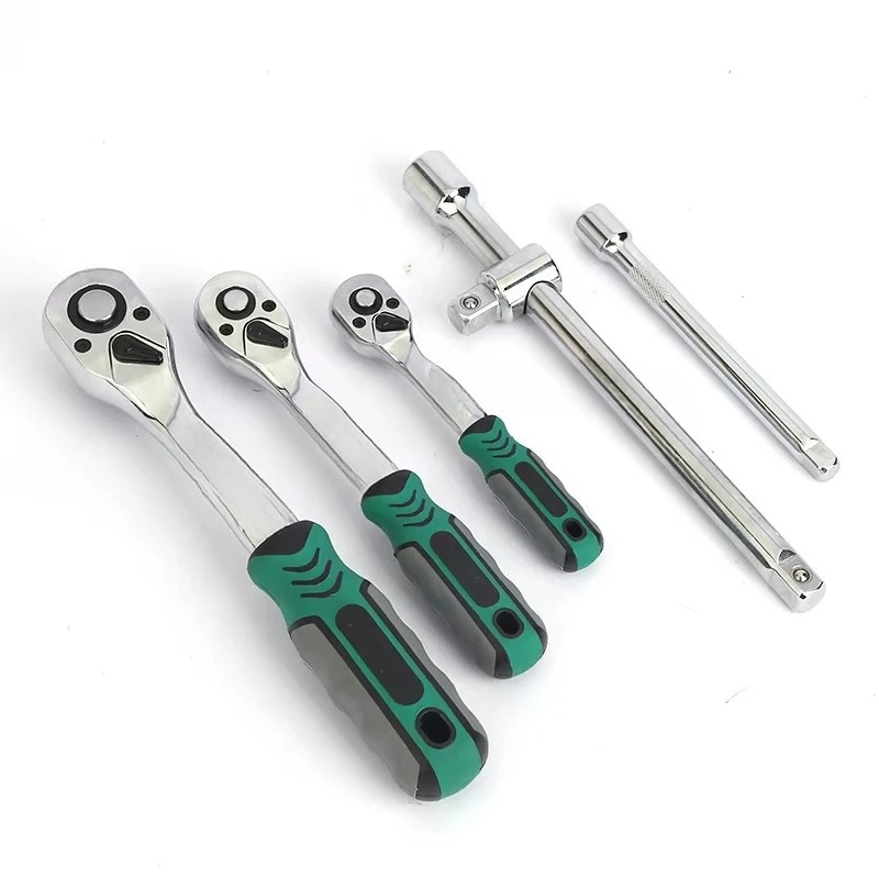 216-Piece DIY Vehicle Repair Tool Set Plastic Power Hand Repair Kit Wrenches Ratchet Cutter Bits for Home Garden OEM Hard Case