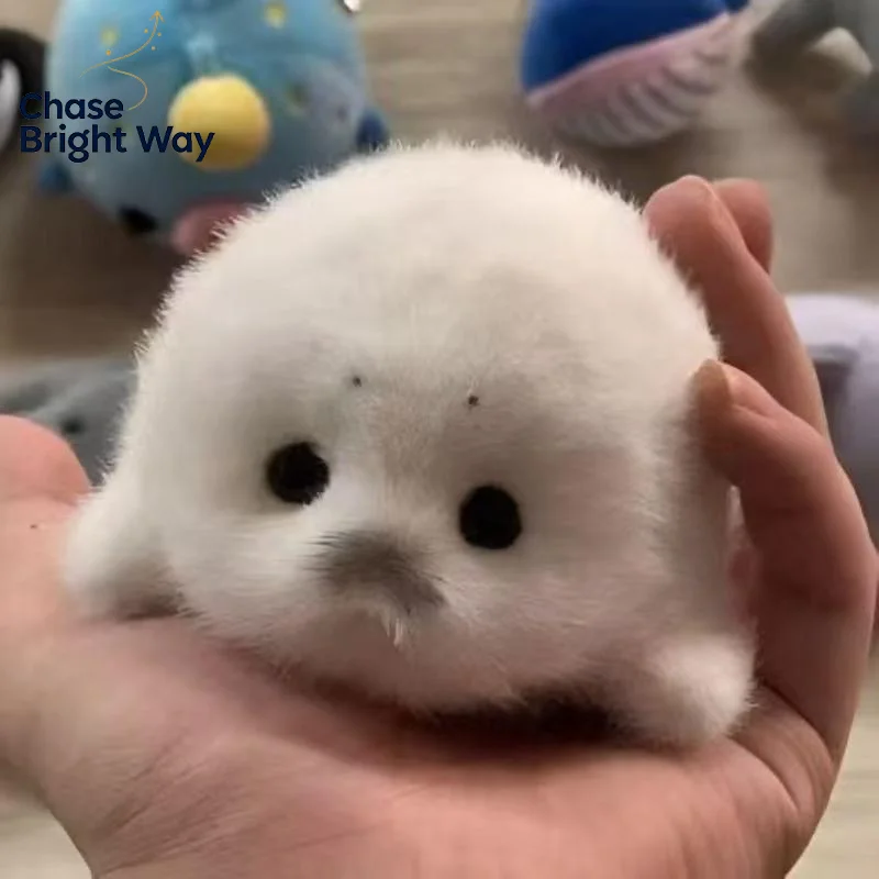 Cute Baby Seal Doll Plush Toy Pendant Simulation Ocean Toy Souvenir Seal Pendant Gift Doll Bag Pendant