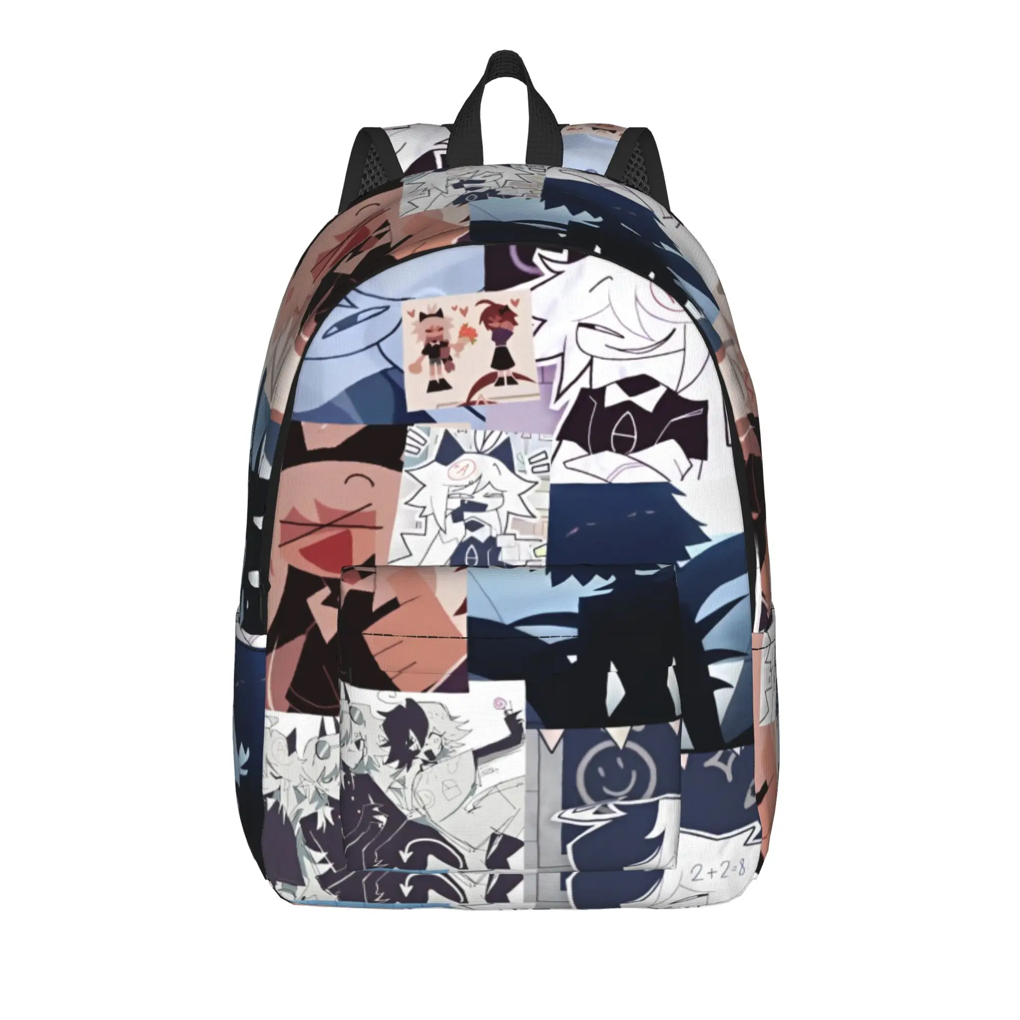 

Oliver Zip Miss Circle Cartoon Backpack Teenage Student Business Daypack Fundamental Paper Education Laptop Computer Canvas Bags
