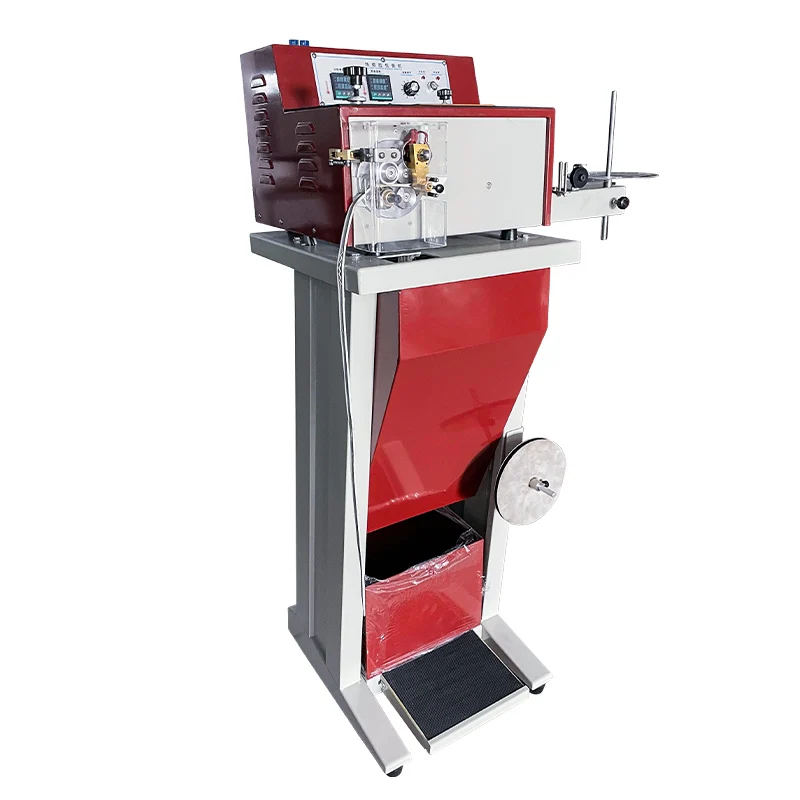 Leather hot melt adhesive automatic bone wrapping machine leather core speed regulation pressing machine luggage clothing car