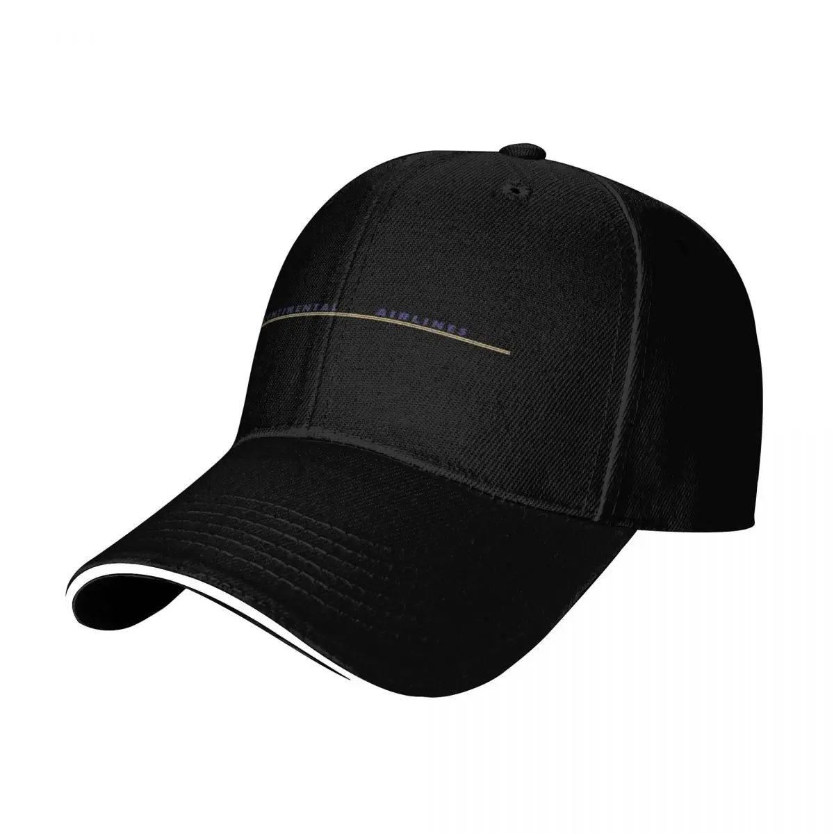 Continental Airlines Golden Jet Livery Baseball Cap Gift for Him Her Casual Daily Wear Quick Dry Performance