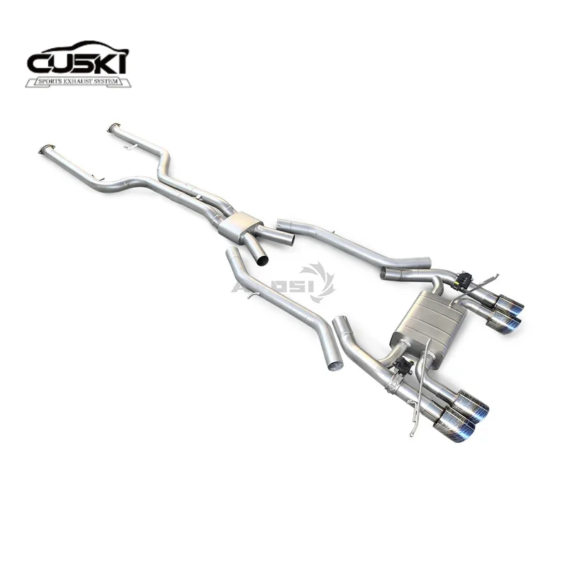 

Высокопроизводительные выхлопные компоненты, подходящие для BMW M4 G82 S58 3.0T 2021-2024, задняя выхлопная система из нержавеющей стали