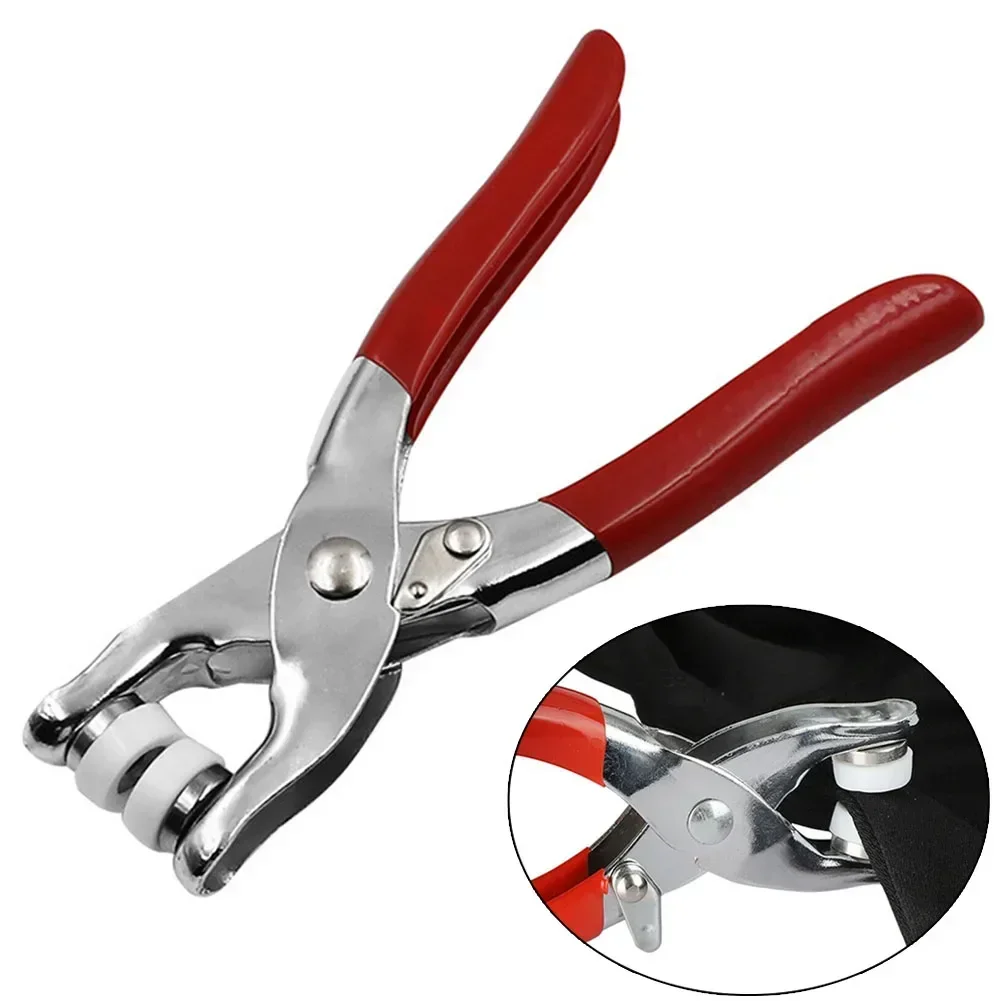 1Pcs 9.5mm Five-claw Pliers Or 100Pcs Fasteners Studs Pliers Clamp Clothes Claw Clasp Hands Pressure Nailing Machine Press Snap