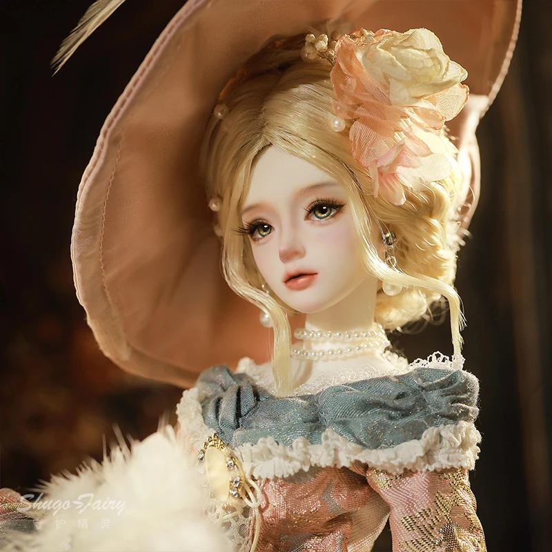 

Кукла BJD 1/4 Ариана, европейский дворец, стиль суда, одежда с тяжелыми деталями, шляпа, ShugaFairy, коллекция Peerless Belle, фигурка из смолы