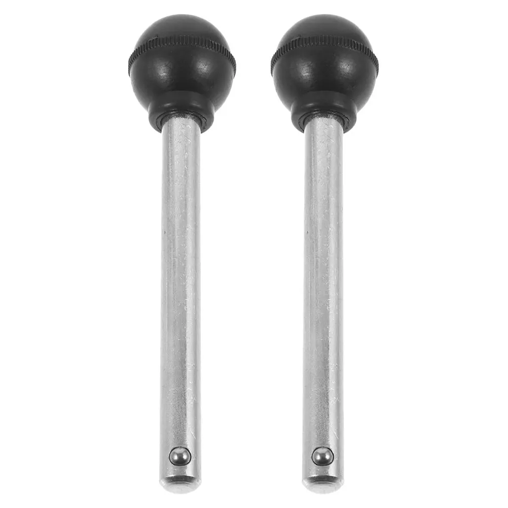 

2pcs Ball Head Safety Pin Sturdy Equipment Accessories Fitness Weight Bolts Weight Stack Pin Replacement Home Fitness