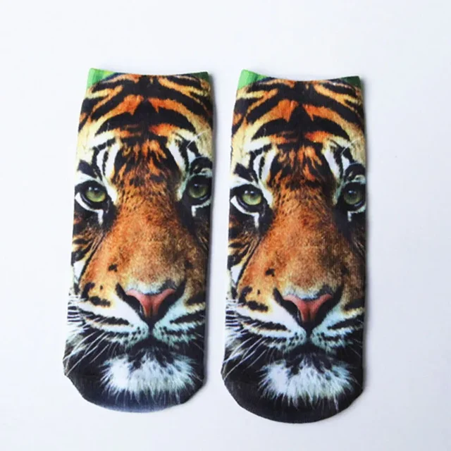New Fashion Animal Socks 3D Print for Women, Colorful Tiger, Panda, Cat, Dog and More