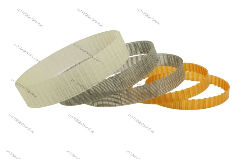 2Pcs PU Drive Belt Timing  Width 10mm  M1.5*70/78/80/85/87/90/95/96/100T Synchronous Transmission