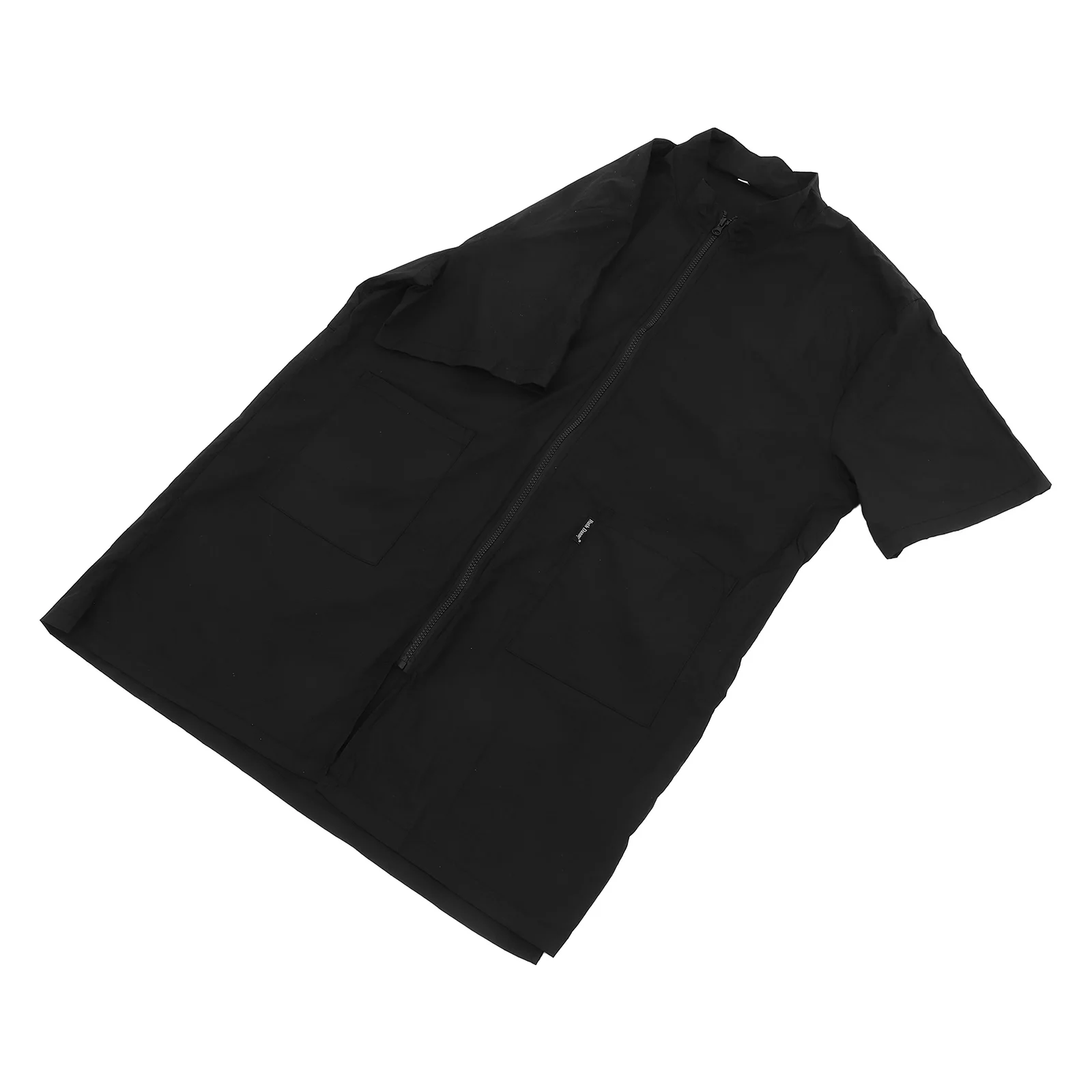 

Hair Stylist Apron Pet Grooming Escort Black Overalls Hairstylist Color Smock Towel