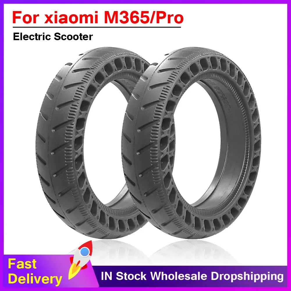 

8.5 Inch Shock Absorber Dampin Honeycomb Solid Tubless Tire For Xiaomi M365 Pro 1S Electric Scooter Wear-Resistant 8 1/2x2 Tyre