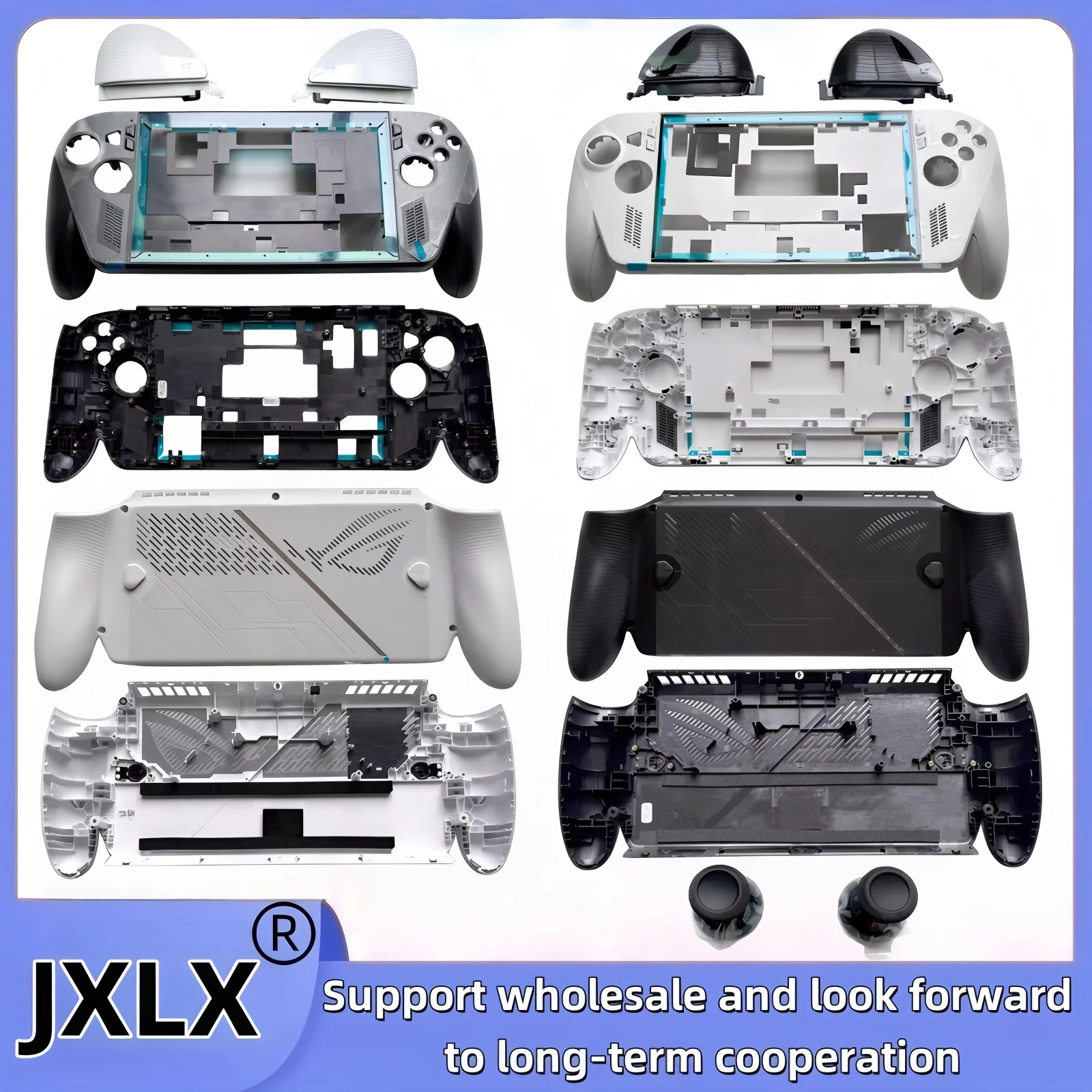 JXLX® New For ASUS ROG AllY Handheld X 3rd Generation RC73XA Handheld Game Console Windows 11 Shell Mobile Game Console Shell