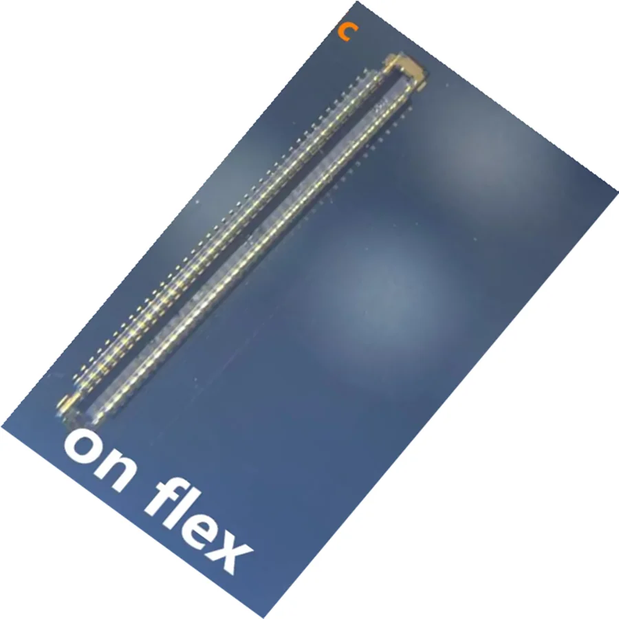 For Samsung A30S A307F A51 5260 Inline connector cable on motherboard  Flex A51  A515F A40 A405 A405F A12 USB 78pins