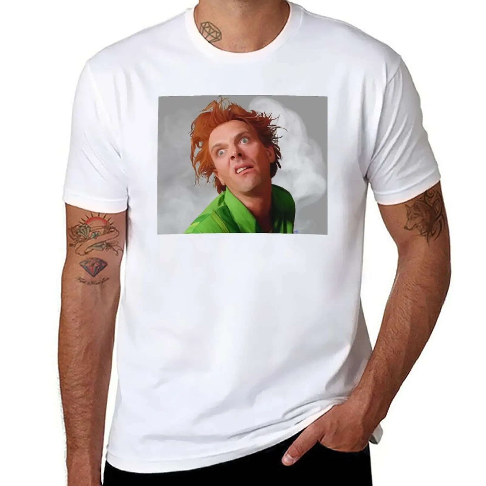 New Drop Dead Fred Magical Realism Digital Portrait with Background T-Shirt funny t shirt graphics t shirt mens workout shirts