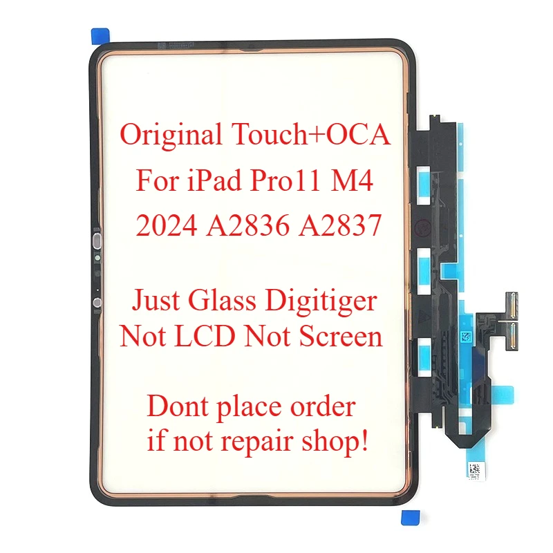 ipad pro M4 11inch A2836/A2837/A3006 画面 For iPad Pro 11 (2024) Ultra Retina Tandem OLED Display Touch