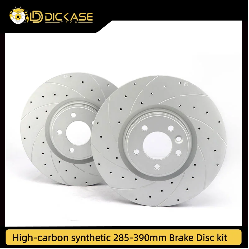 Original size Racing performance 302*11mm rear wheel slotted brake disc for Volvo S60 T5 2015