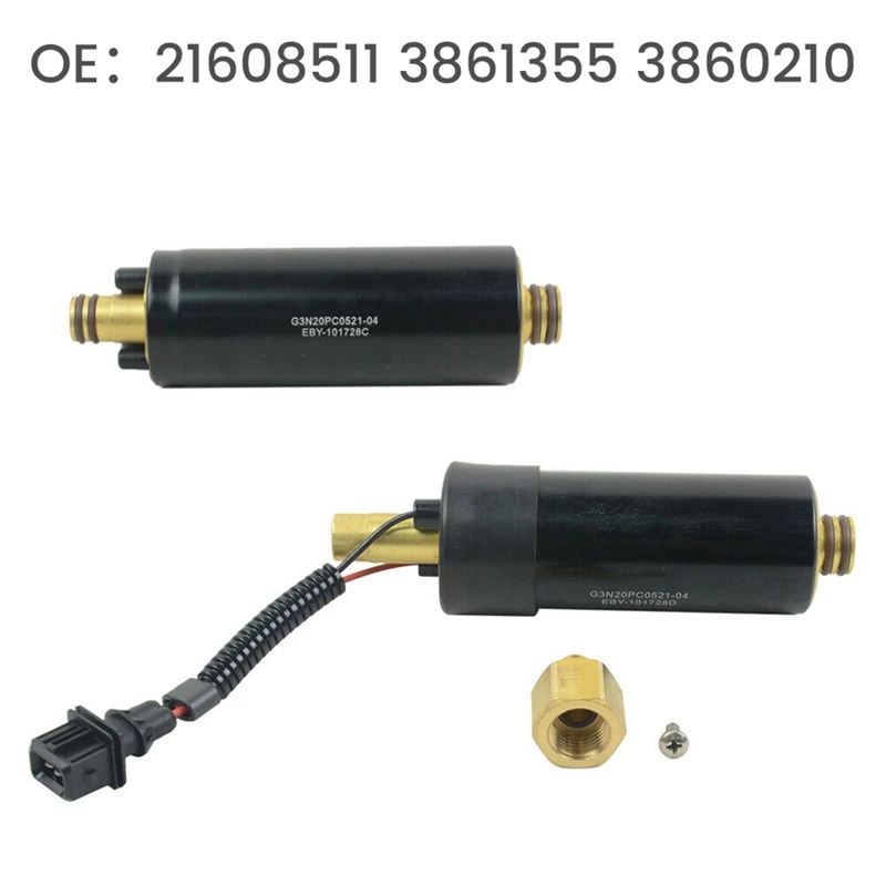 

Car High & Low Electric Fuel Pump Assembly For Volvo Penta 4.0 5.0 5.7L 7.4L, 8.1L Engines 21608511 3861355 3860210