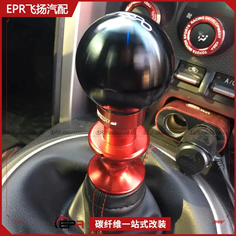 For Toyota GT86 Subaru BRZ Universal Gear Shift Handle - Weighted Aluminum, M12x1.25 Thread, Reverse Lockout Car Mod