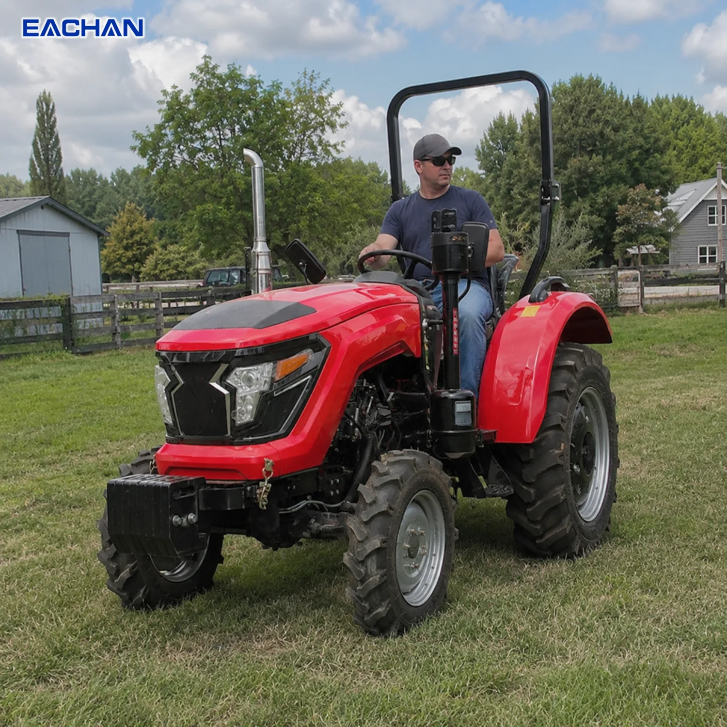 Agriculture Farming Services - Tracteur compact agricole 4x4 de 50