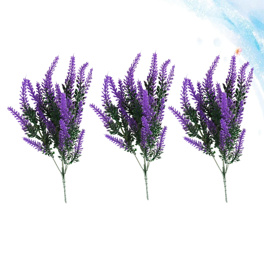 

Artificial Flowers for Vase Simulation Party Plant Bouquet Home Decoration Simulated Lavender Basket Fake
