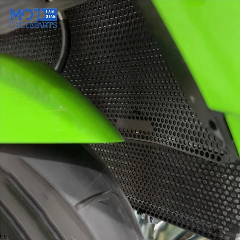 For Kawasaki NINJA ZX10R ZX10RR ZX-10R ZX-10RR 2021 2022 2023 2024 2025 2026 Motorcycle Radiator Grille Guard Cover Protection