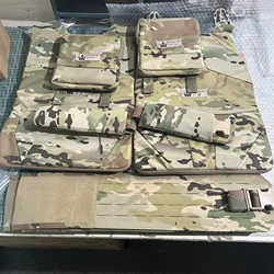 Chaleco táctico OCP W2 GEN2 camuflaje MOLLE aire libre
