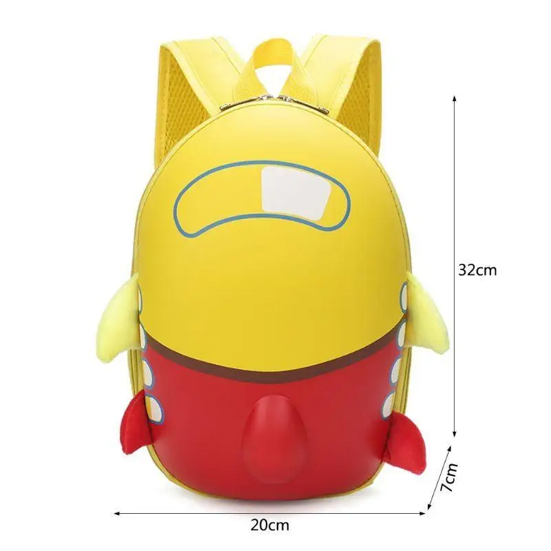 X90d Kleinkind Flugzeug Rucksack Kinderkinder Kindergartenschule Rucksack Geschenk