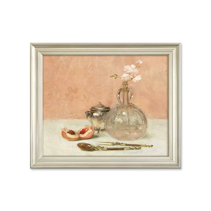 French retro meter box decorative painting American restaurant push-pull European power box mural