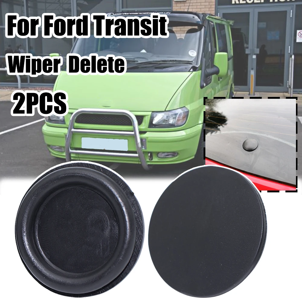 Car Rear Windshield Wiper Arm Delete For Ford Transit Minibus Mk6 Bung Grommet Blade Rubber Plug Waterproof Block Off Tailgate