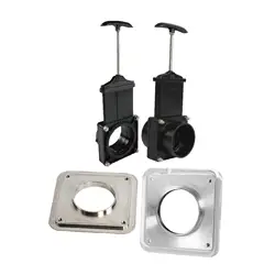 Generic RV Waste Valve High Performance Accessory Easy Installation Directly Replace Waste Dump Gate Valve for Campers Rvs