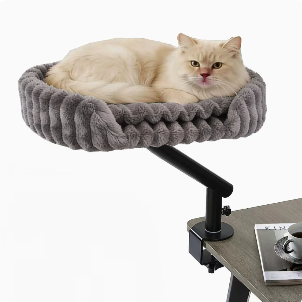 

Indoor cat bed frame. New type cat bed with desktop. Four-season universal cat bed. New cat bed for winter warmth.