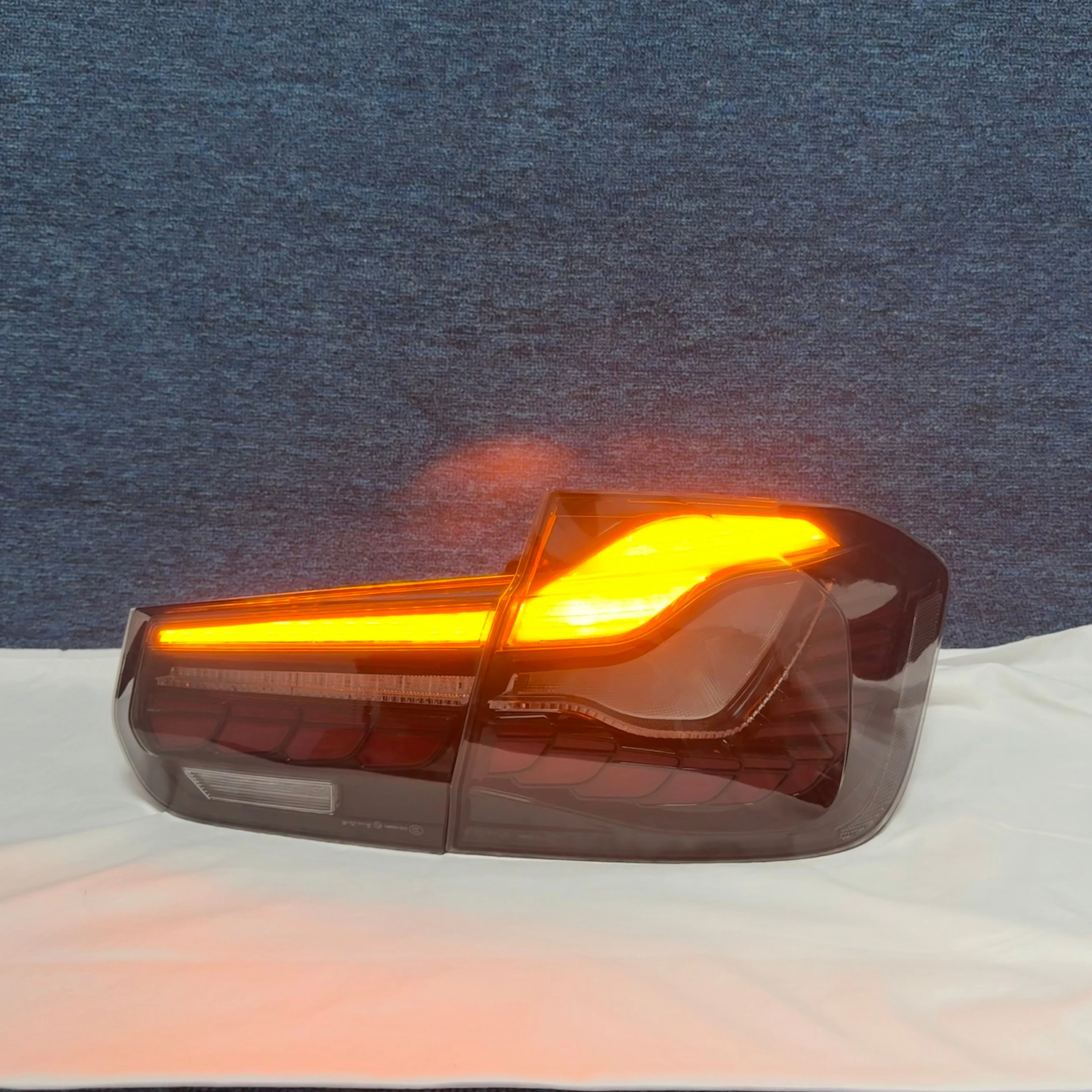 J ONE New Item GTS Dragon Scale Tail Lights For BMW 3 Series M3 F30 F80 2012-2019 LED Tail Lights Custom Rear Lights