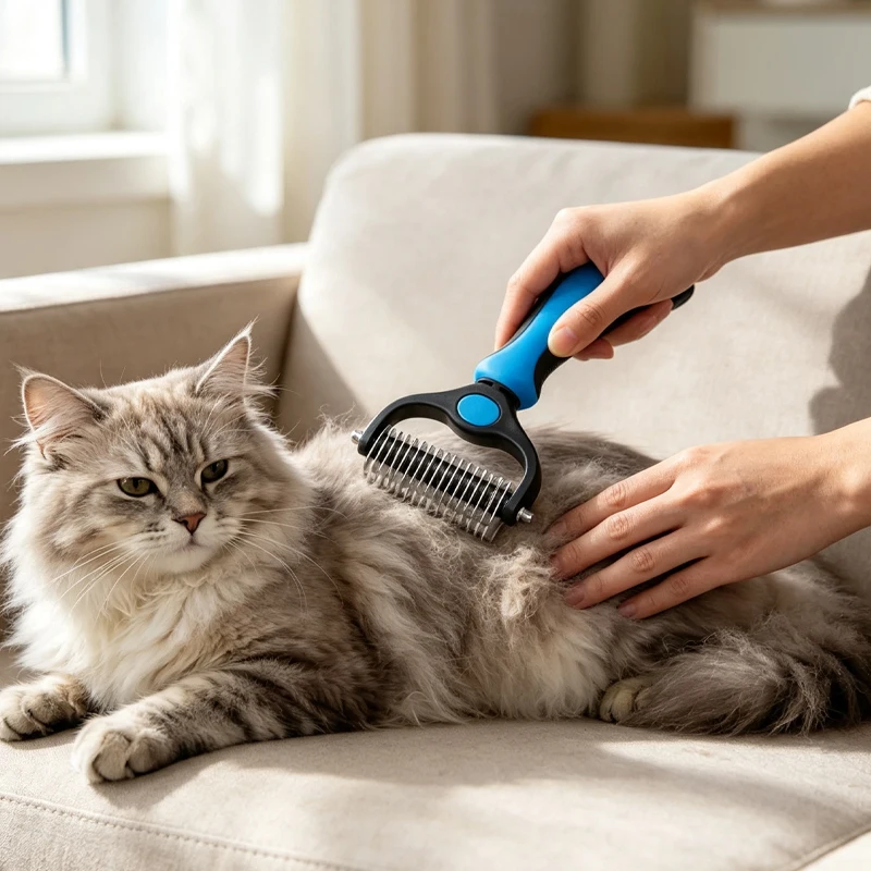 Double Sided Pet Rake 6